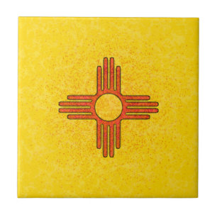 NEW MEXICO FLAG Tile
