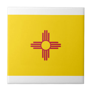 New Mexico Flag Tile