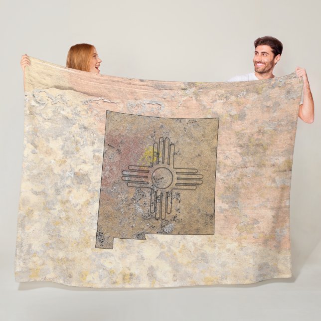 New Mexico Fleece Blanket (In Situ)