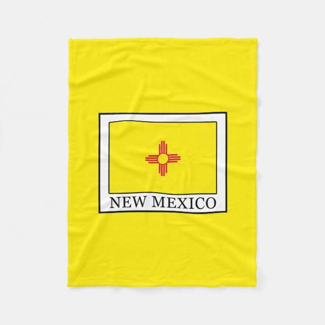 New Mexico Fleece Blanket (Front)