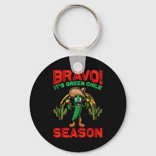 New Mexico Hatch Chile Season Mexican Green Chili  Keychain