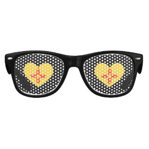 NEW MEXICO HEART DESIGN -  .png Kids Sunglasses