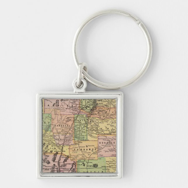New Mexico Keychain (Front)