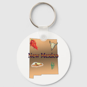 New Mexico Keychain