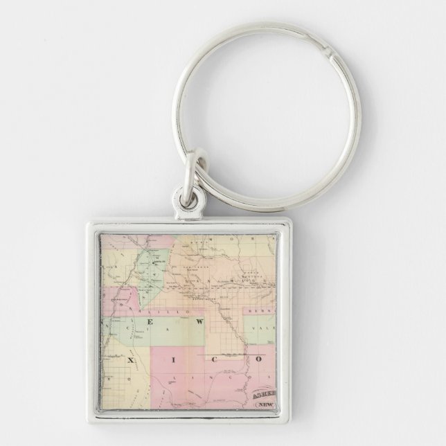 New Mexico Keychain (Front)