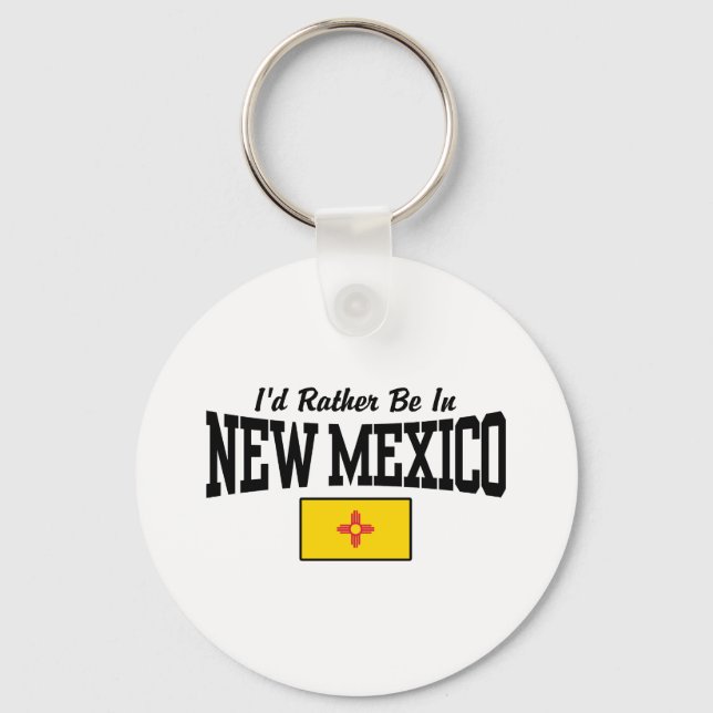 New Mexico Keychain (Front)