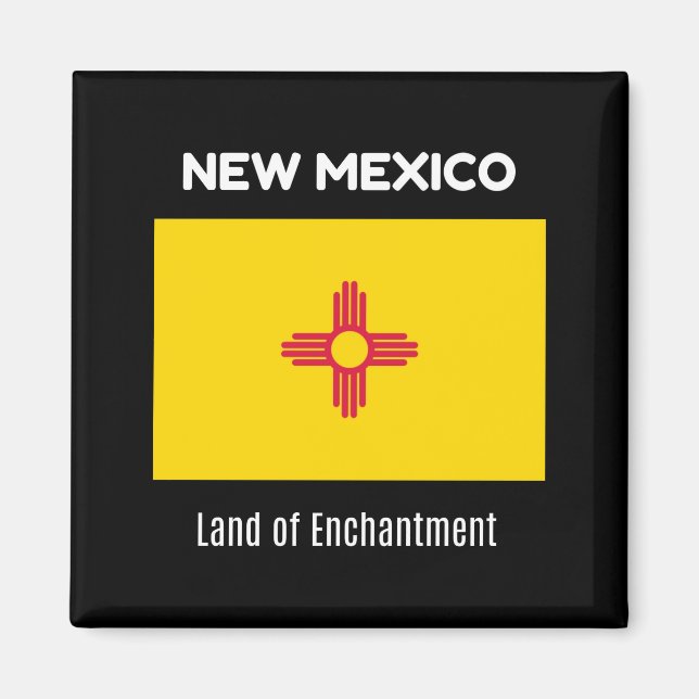 New Mexico, Land of Enchantment Magnet (Front)