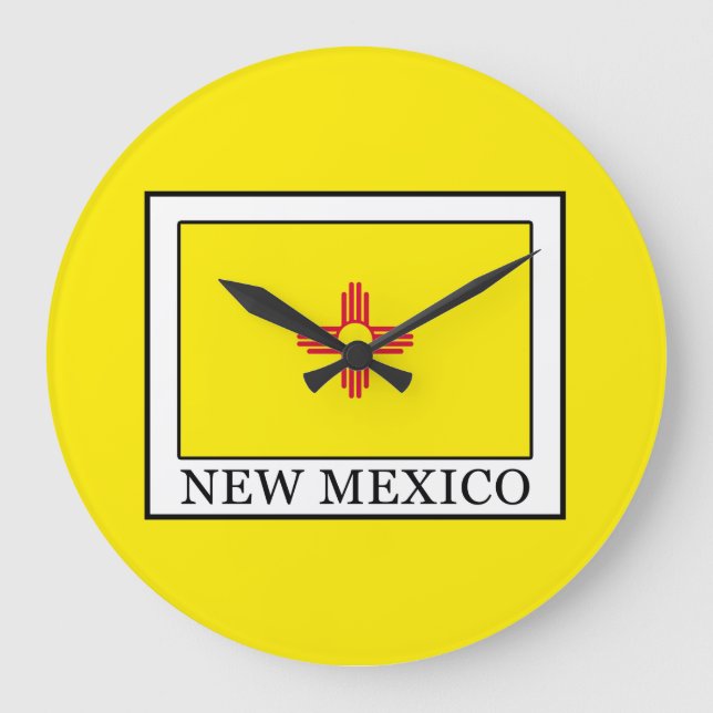New Mexico Large Clock (Front)