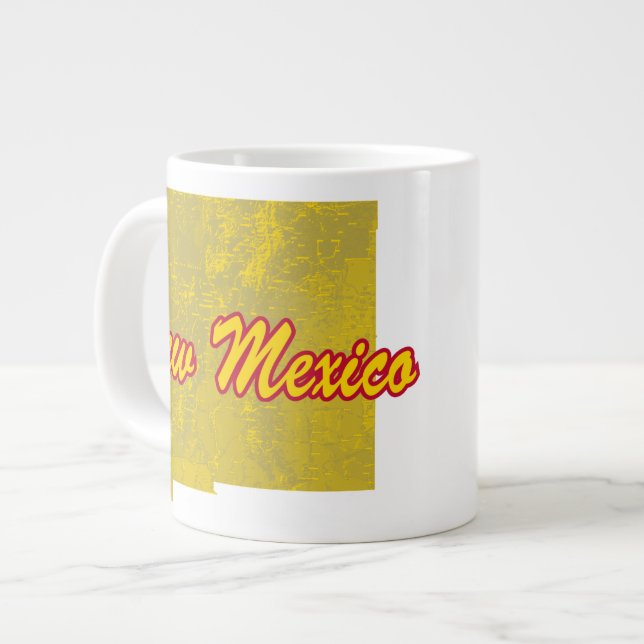 New Mexico Large Coffee Mug (Front Left)