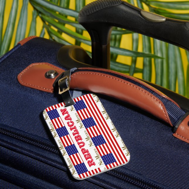 NEW MEXICO   LUGGAGE TAG (Front Insitu 1)