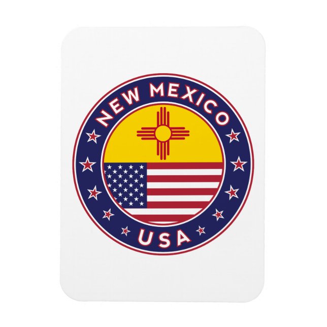 New Mexico Magnet (Vertical)
