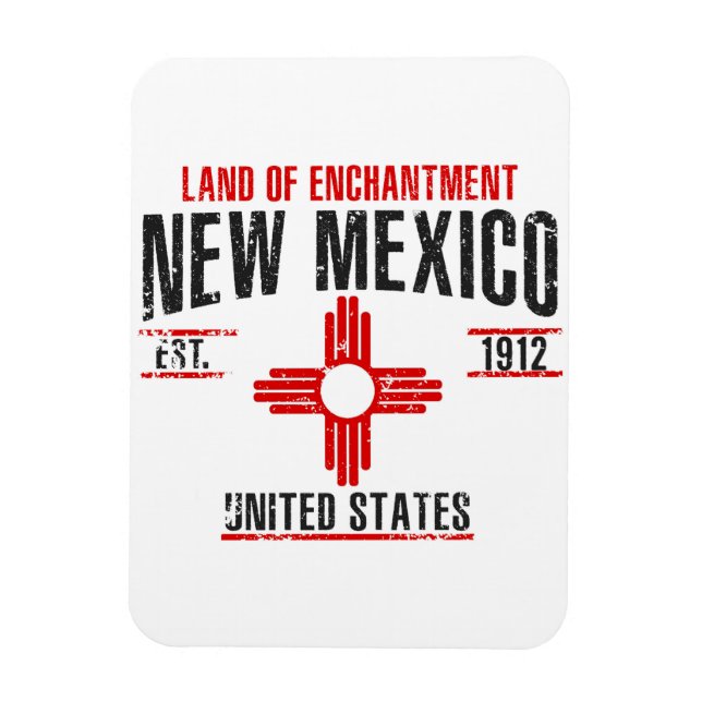 New Mexico Magnet (Vertical)