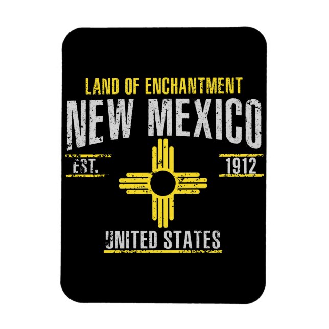 New Mexico Magnet (Vertical)