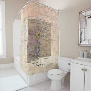 New Mexico Map Petroglyph