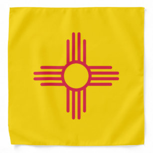 New Mexico Mexican Flag Bandana