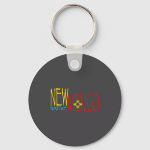 New Mexico Native Keychain