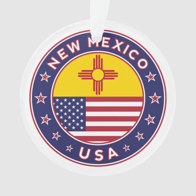 New Mexico Ornament (Front)