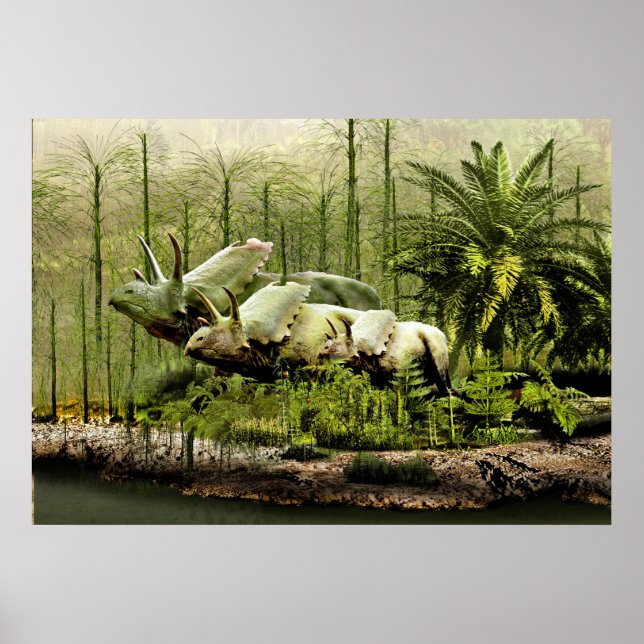 New Mexico Pentaceratops Poster (Front)