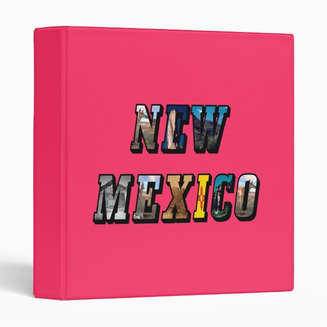 New Mexico Picture Text Binder (Front/Spine)