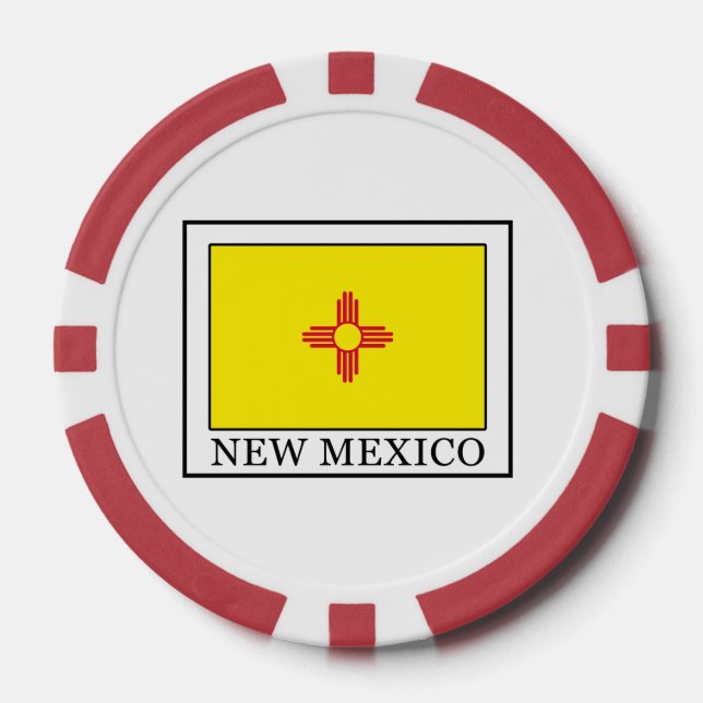 New Mexico Poker Chips (Front)