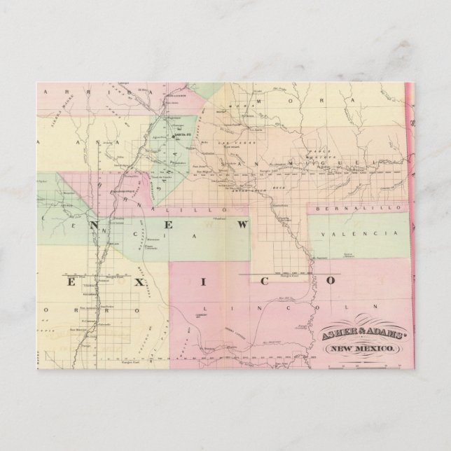 New Mexico Postcard (Front)