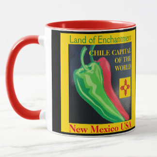 New Mexico Red or Green Chile Coffee Cup Mug