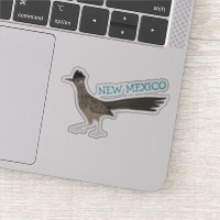 NEW MEXICO Roadrunner Bird Coloured Pencil Art