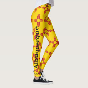 New Mexico Santa Fe Leggings Women's Running Pants