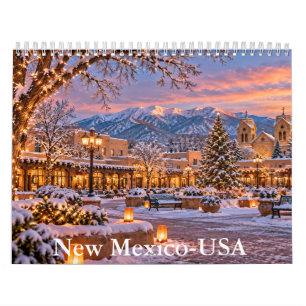 New Mexico Scenic Travel Calendar