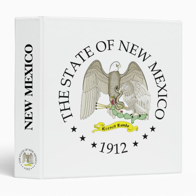 New Mexico sign Binder (Front/Spine)