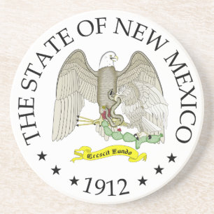 New Mexico sign Coaster
