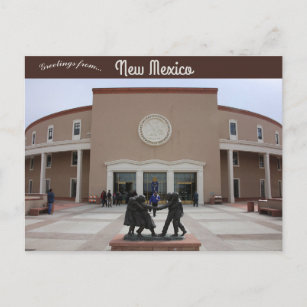 New Mexico State Capitol Santa Fe New Mexico Postcard