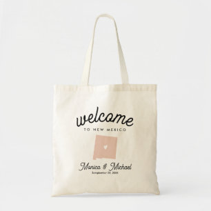 NEW MEXICO State Destination Wedding ANY COLOR Tote Bag