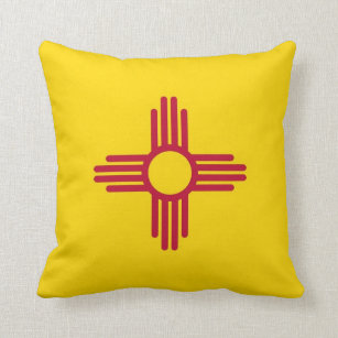 New Mexico State Flag American MoJo Pillow