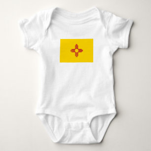 New Mexico State Flag Baby Bodysuit