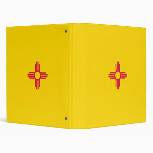 New Mexico State Flag Binder