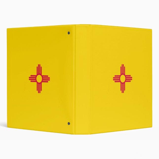 New Mexico State Flag Binder (Background)