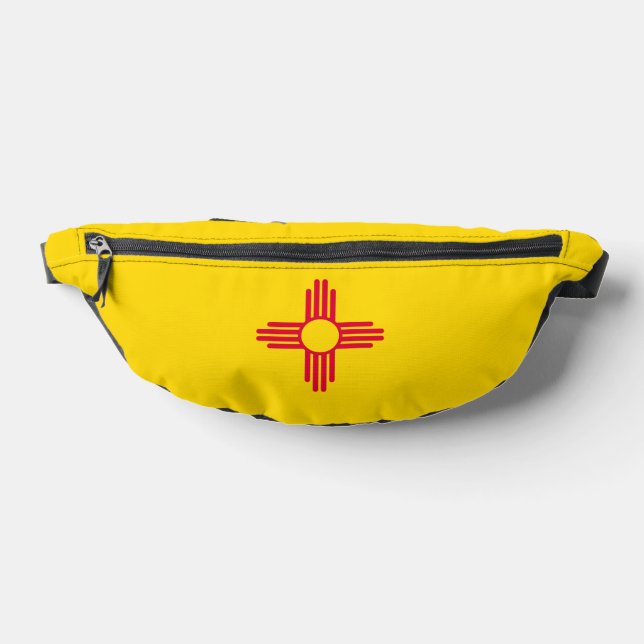 New Mexico State Flag Design Fanny Pack (Lay Down)