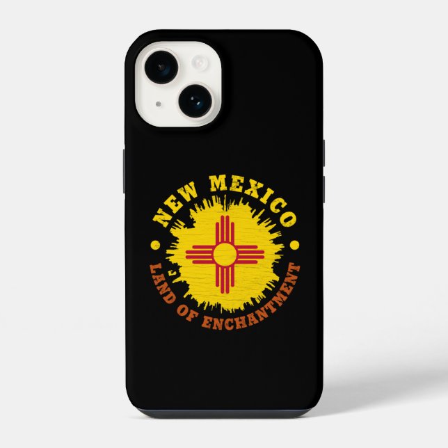 NEW MEXICO STATE FLAG iPhone CASE (Back)
