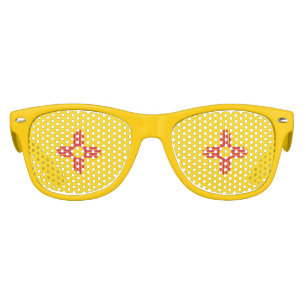 New Mexico State Flag Kids Sunglasses