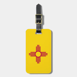 New Mexico State Flag Luggage Tag