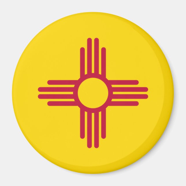 New Mexico State Flag Magnet (Front)