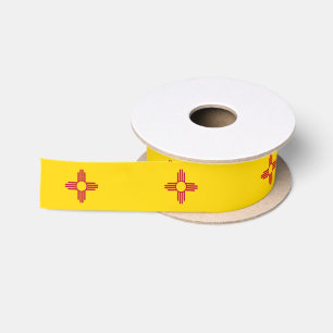New Mexico State Flag Satin Ribbon