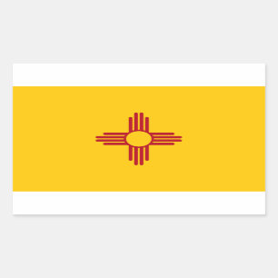 New Mexico State Flag Sticker