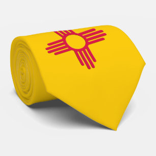 New Mexico State Flag Tie