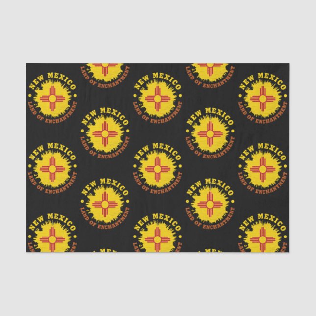 NEW MEXICO STATE FLAG TISSUE PAPER (Front)