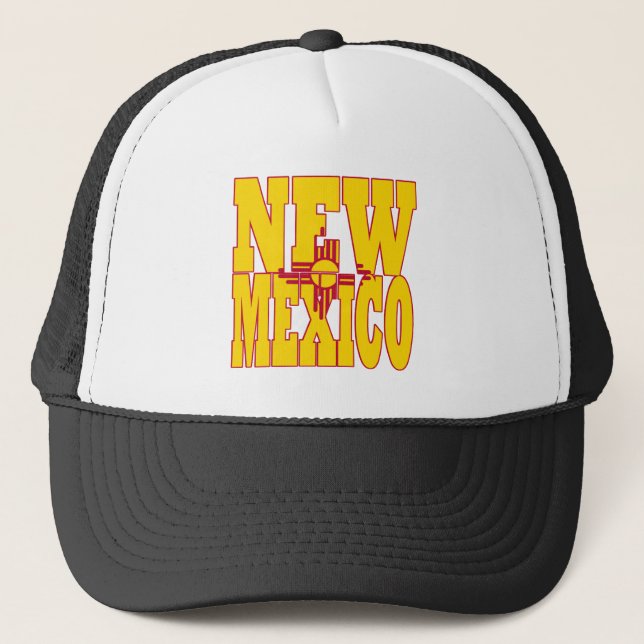 New Mexico state flag Trucker Hat (Front)