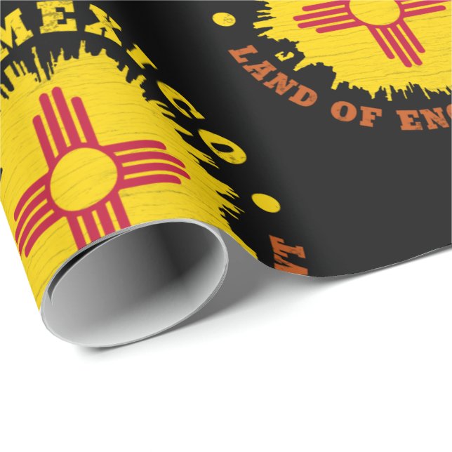 NEW MEXICO STATE FLAG WRAPPING PAPER (Roll Corner)