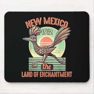 New Mexico State Land Of Enchantment Road Runner S Mouse Pad