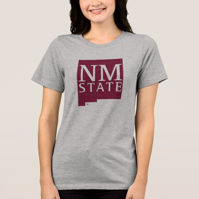 New Mexico State Tri-Blend Shirt (Front)